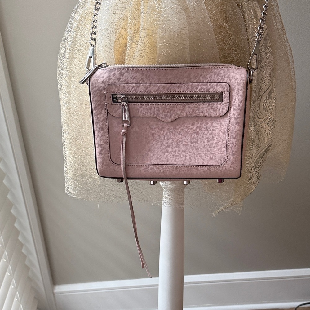 Rebecca Minkoff Pink Leather Crossbody Bag